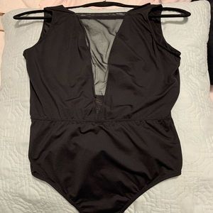 Victoria secret black bodysuit
